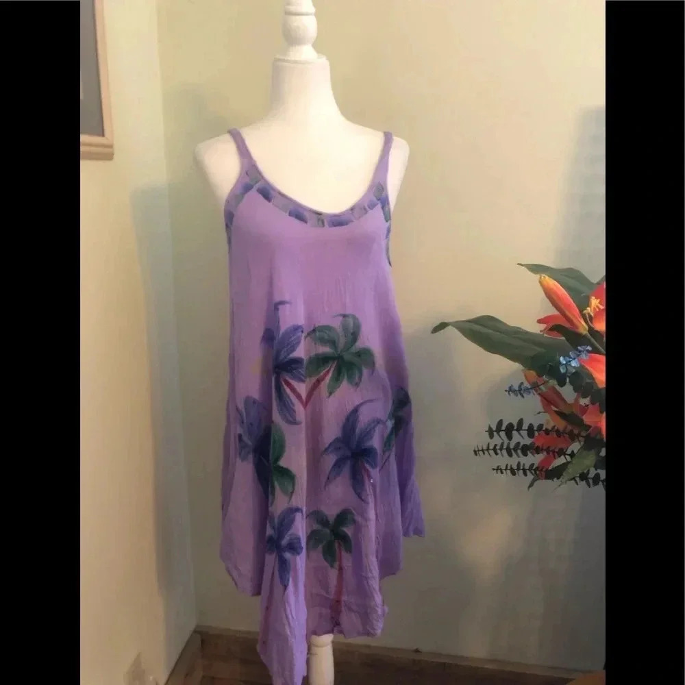 Embellished beach dress